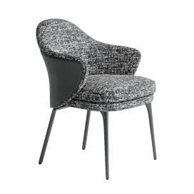 Minotti angie dining armchair